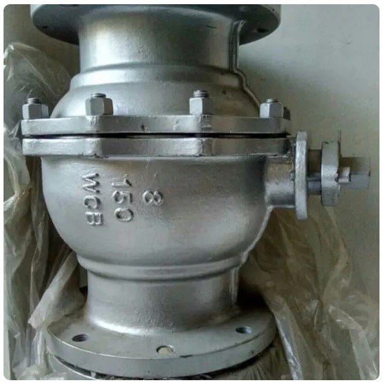 BALL VALVE KONEKSI FLANGE #150 / 150 BAHAN WCB UKURAN 6 INCH