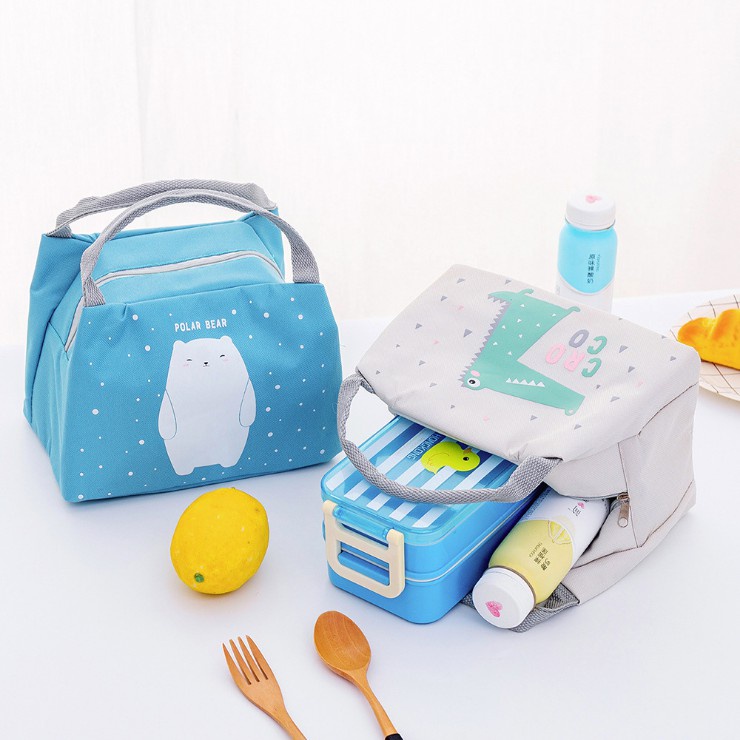 OVERFLOWS.ID LUNCH BAG KARAKTER BARU - TEMPAT SIMPAN BEKAL - COOLER BAG / TEMPAT BEKAL MAKAN