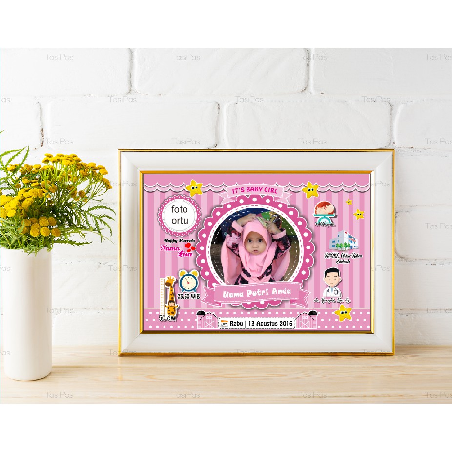 BIODATA BAYI Sepaket Frame 10 R jumbo