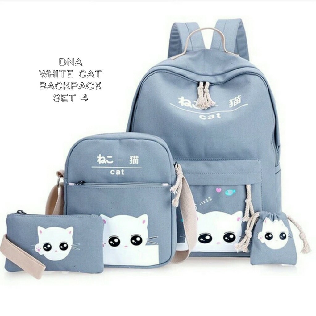 MJS315 - RANSEL CAT MEOW LUCU / RANSEL WANITA