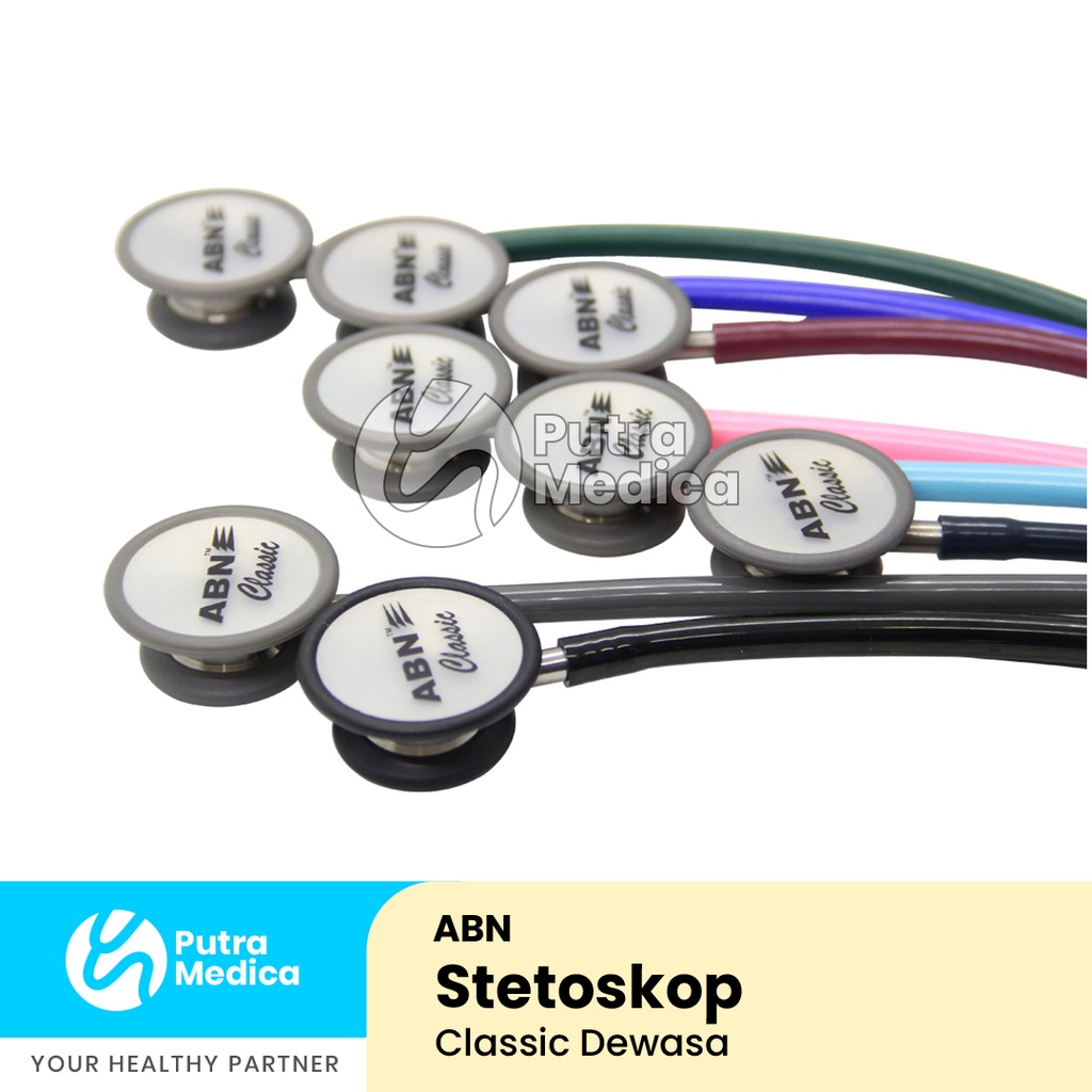 ABN Stetoskop Classic Dewasa / Stethoscope Warna - Warni / Stethoscop / Stetoscope / Stetoscop / Alat Kedokteran