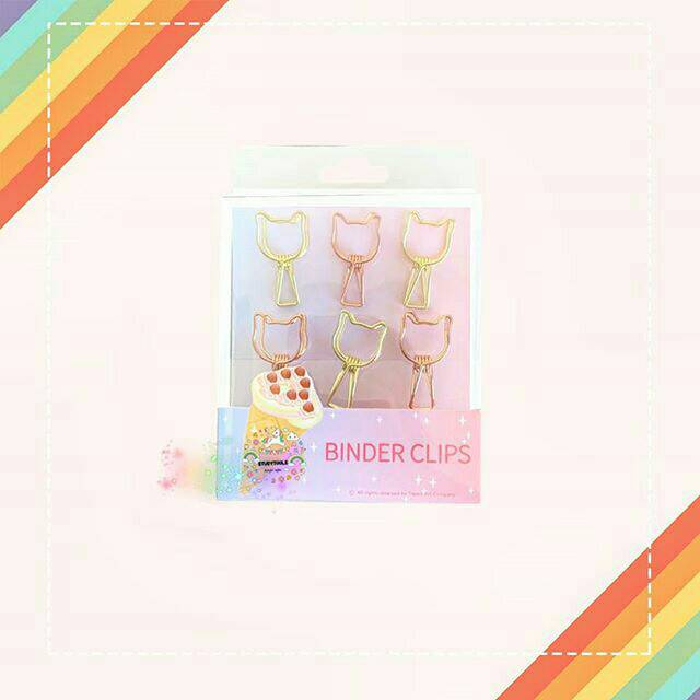 

CAT BINDER CLIPS