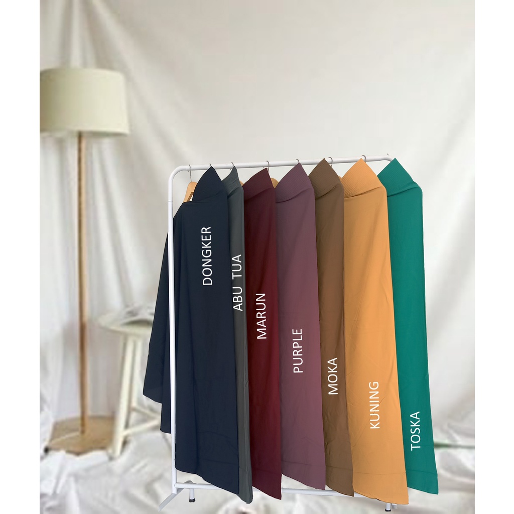 Hijab Instan Khimar Syar'i Jilbab Jumbo Wolfis Grade A