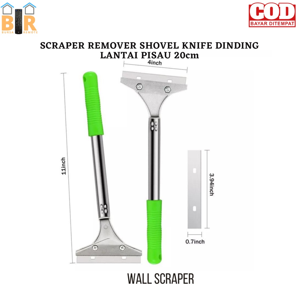 Scrapper Wall Kape Spatula Pengikis Cat Dinding Kaca Tembok