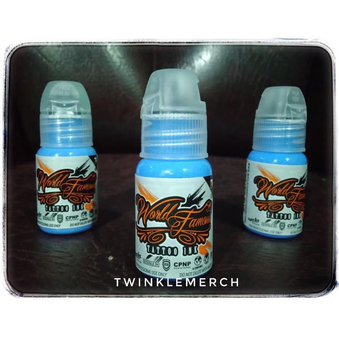 

Kaligrafi / Tinta Tattoo - World Famous Ink - Einstein Blue - 15Ml Murah Meriah Ready