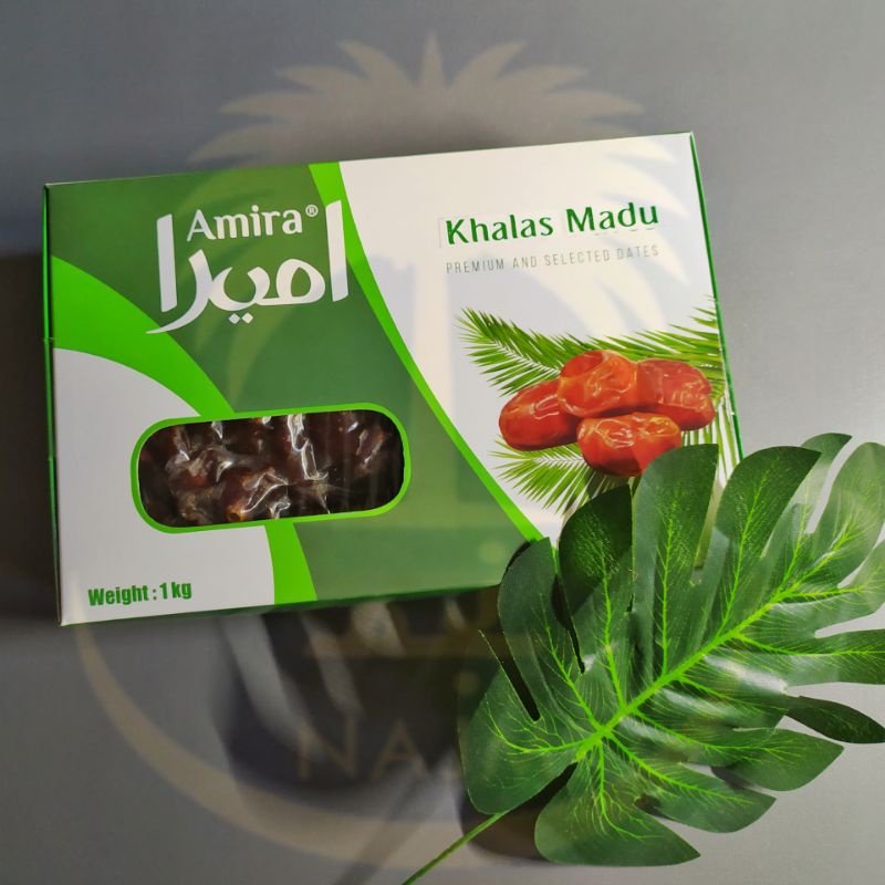 Kurma Khalas Madu 1KG [ Promo Spesial Shopee! ] Amira Buah Kurma Khalas 1kg Amira Khalas Premium And Selected Dates buah Kurma Khalas