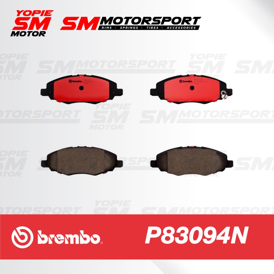 BREMBO Brake Pad Kampas Rem Toyota Innova OLD 2004 - 2015 P83094N