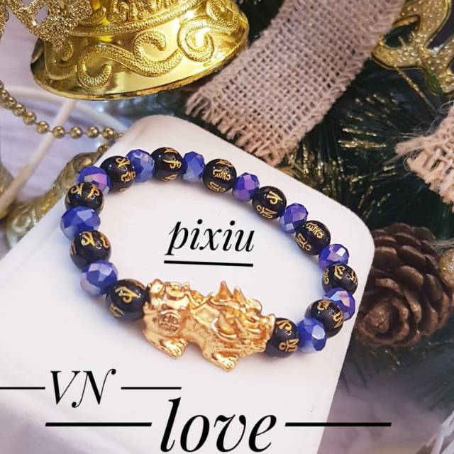 Gelang tangan pixiu lapis emas 24k 1030