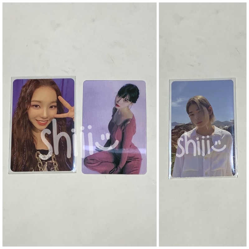 PHOTOCARD PC AESPA SAVAGE WINTER LENTI KARINA ENHYPEN NIKI D:D ODYSSEUS