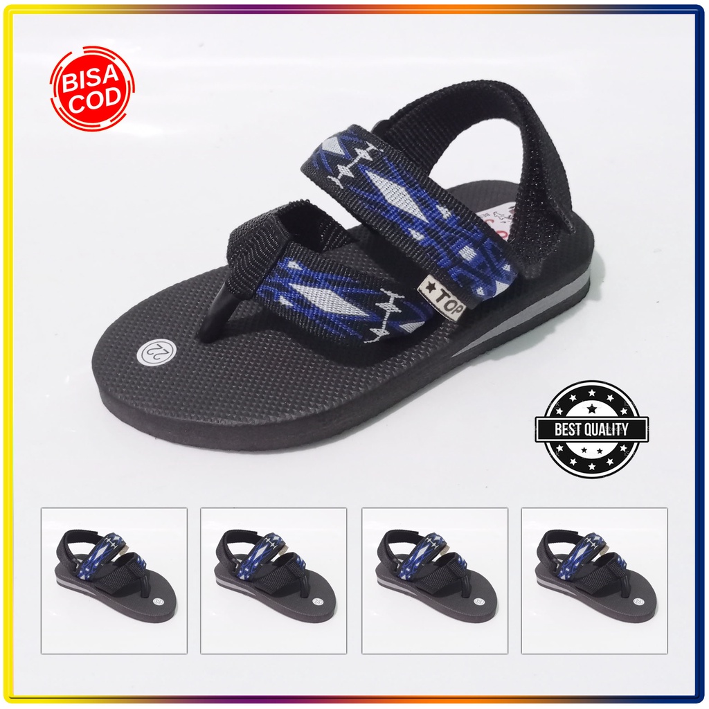 SANDAL GUNUNG TALI BELAKANG BATIK MOTIF KECE