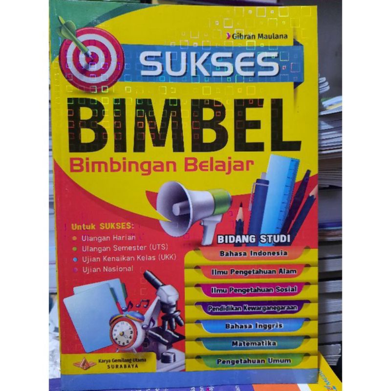 Buku sukses bimbingan belajar (BIMBEL) SD