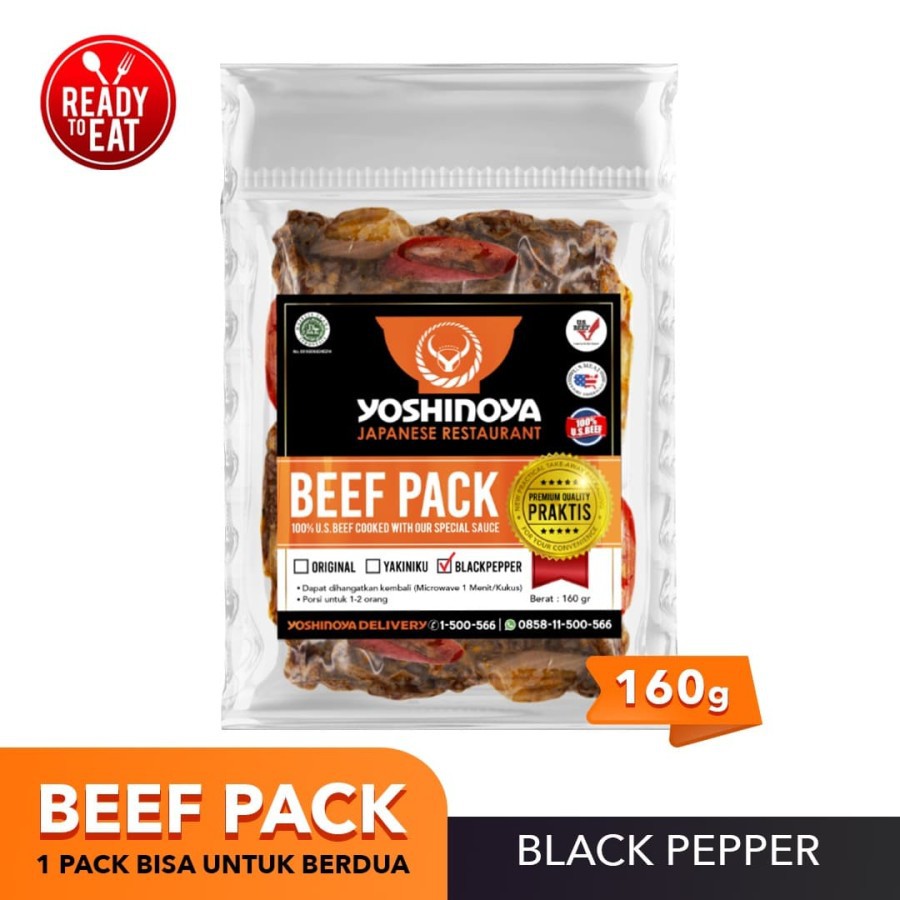 

Daging Sapi / Beef Pack Black Pepper 160 gram