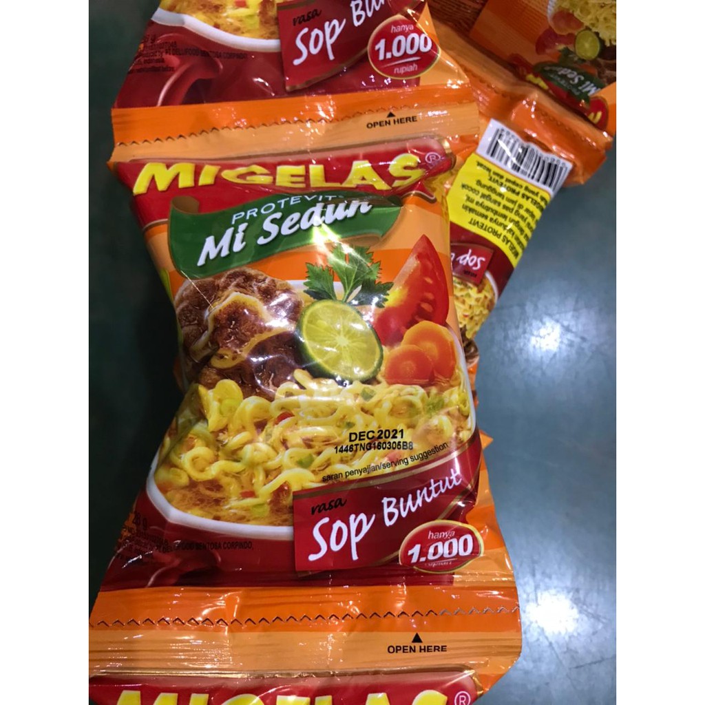 

MIGELAS Renteng isi 10+1 Ayam Bawang/Sop Buntut/Bakso