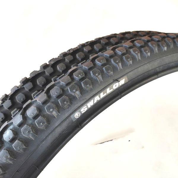 Ban Luar Swallow 26 x 1.75 Hitam Sepeda Gunung Mtb Hitam Timbul Track kasar