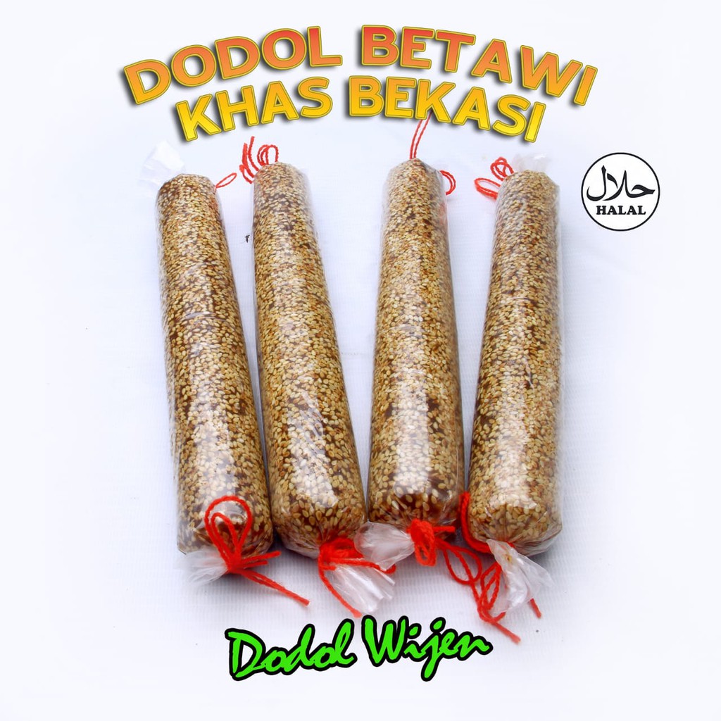 

Dodol wijen (1kg 4pcs)