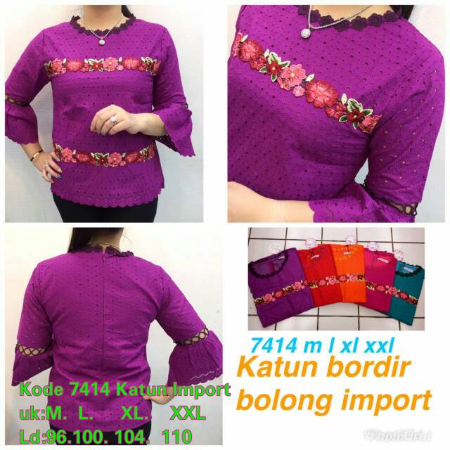 Blouse Atasan Chibi 7414 Premium