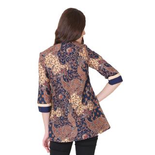 Rianty Blouse Atasan  Batik  Wanita Cheril Shopee  Indonesia