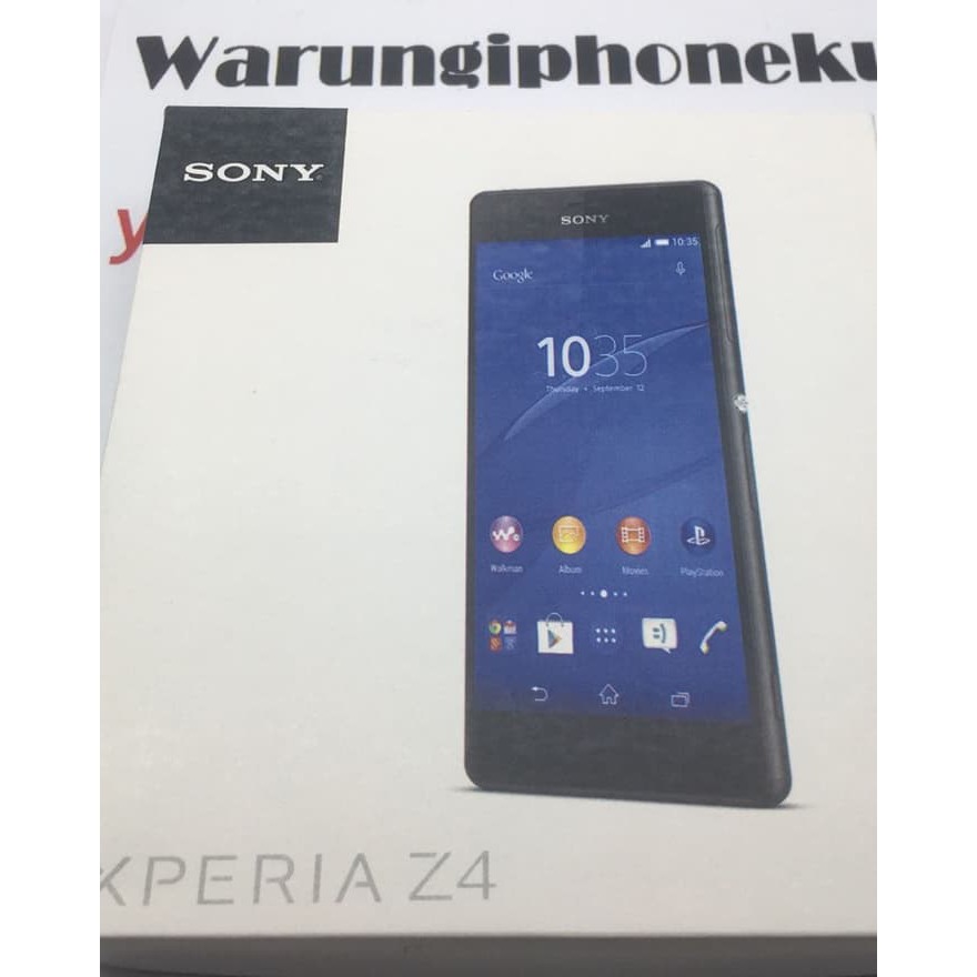 

Packaging / Dus / Box Sony Xperia Fullset