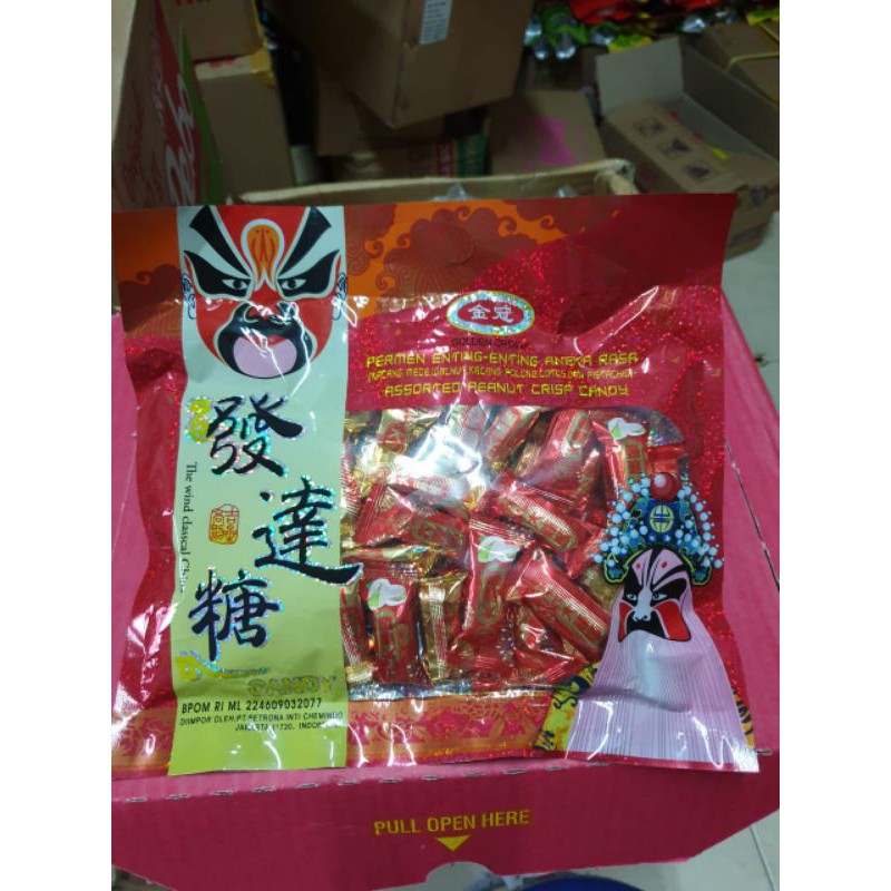 Permen Enting Enting Kacang Aneka Rasa /Ting Ting Teng Teng Kacang