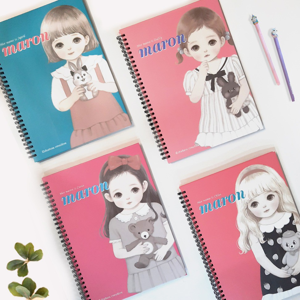 

KOREAN ORIGINAL MARON notebooks / buku tulis- DDM12