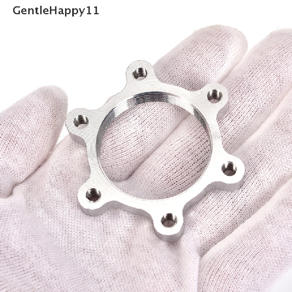 Gentlehappy Bike Sepeda Freewheel Drat Hubs Disc Brake Rotor 6baut Flange Adapter