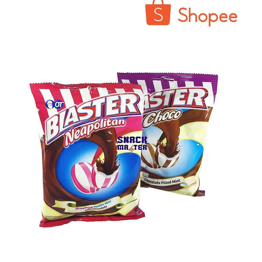 

PR0M0 2.2 Blaster Permen Mint Isi Cokelat- Netto 50 pcs x 2.5 gr