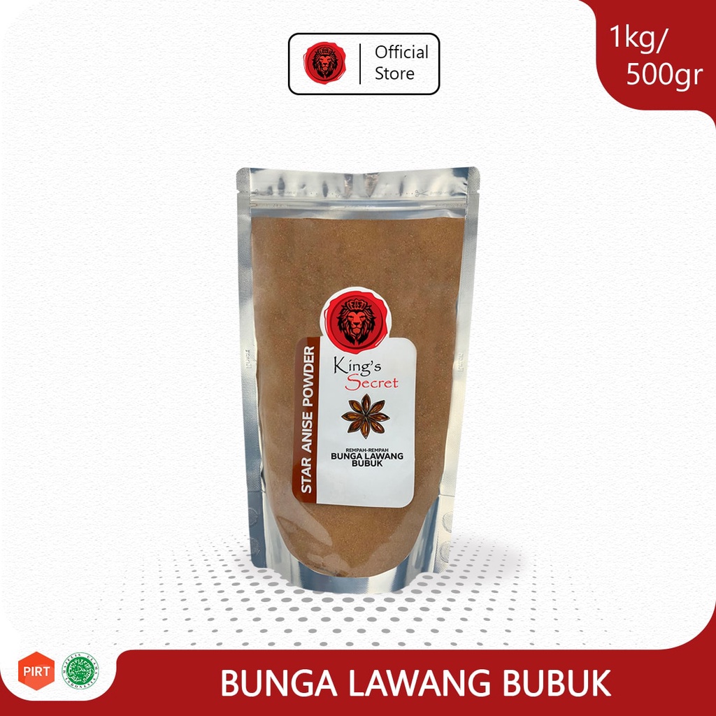 

KINGS SECRET - BUNGA LAWANG BUBUK | STAR ANISE POWDER