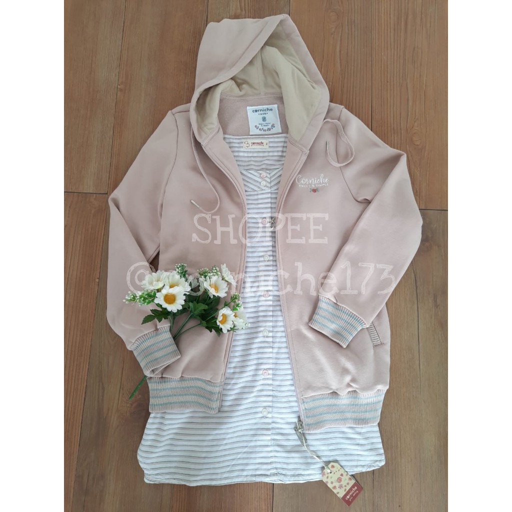 Corniche Simple Jacket Light Pink - TW231274