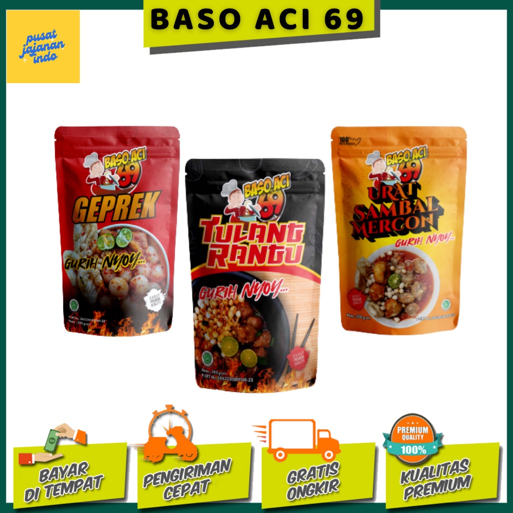 Jual Baso Aci 69 Tulang Rangu Original Geprek Hejo Mie Ayam Asli Garut