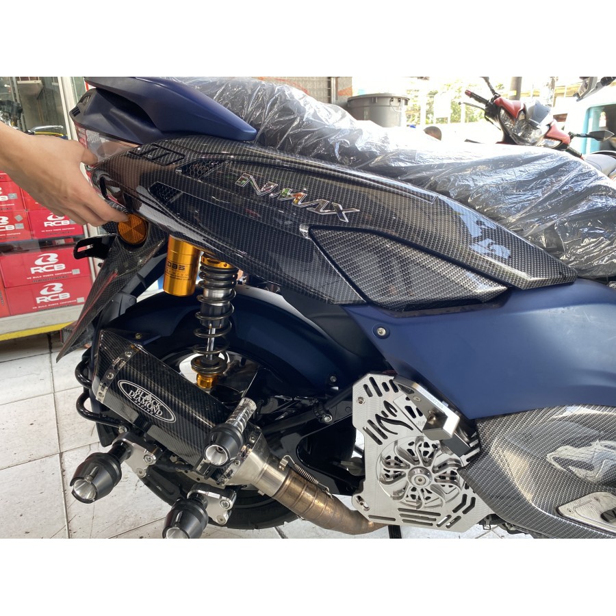 Cover Tutup Body Samping Yamaha New Nmax 2021 Nemo Carbon Tutup Body New Nmax N max