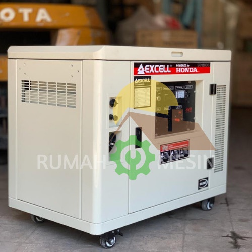 Genset Silent Honda Excell SF 7000 DXE