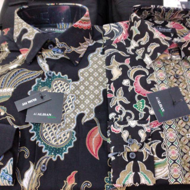 Kemeja batik ALISAN lengan panjang