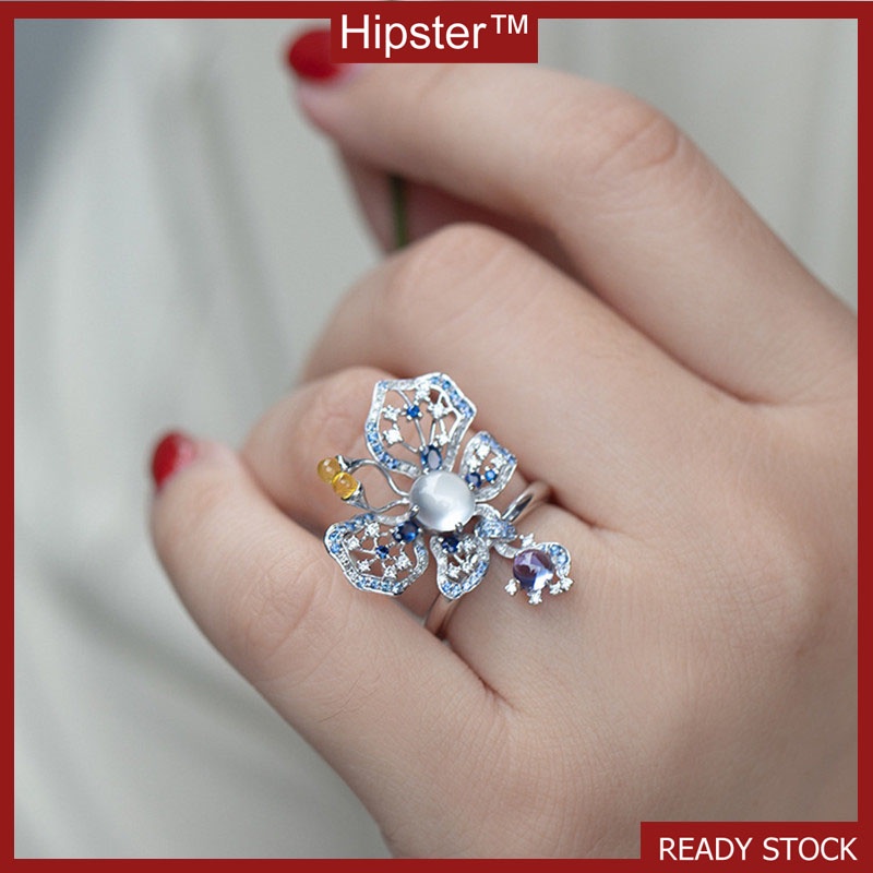 New Hot Sale Fashion Design Personality Butterfly Adjustable Ring