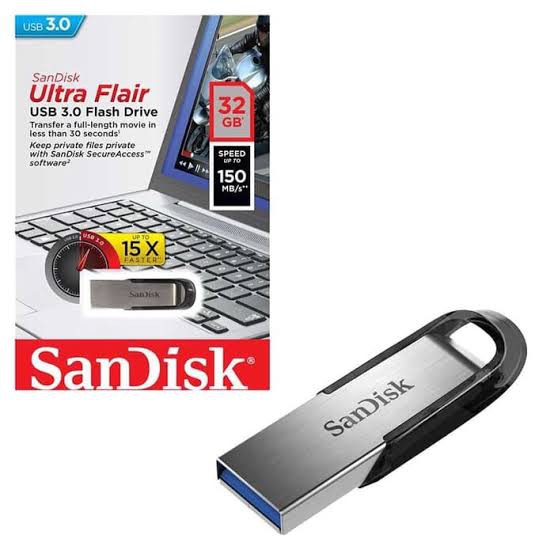 FLASHDISK 32GB SANDISK USB FLASH 32GB ULTRA FLAIR CZ73 USB 3.0 /FLASHDISK 32 GB CZ 73 10 pc