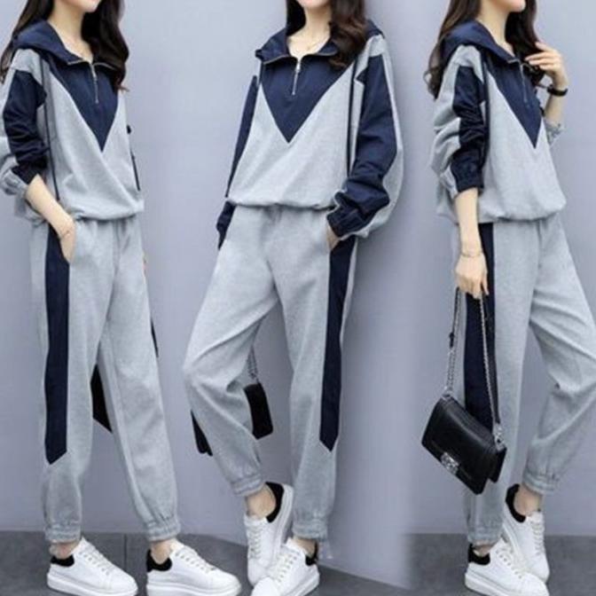 KSE-19 set baju olahraga gym senam wanita import korea jepang