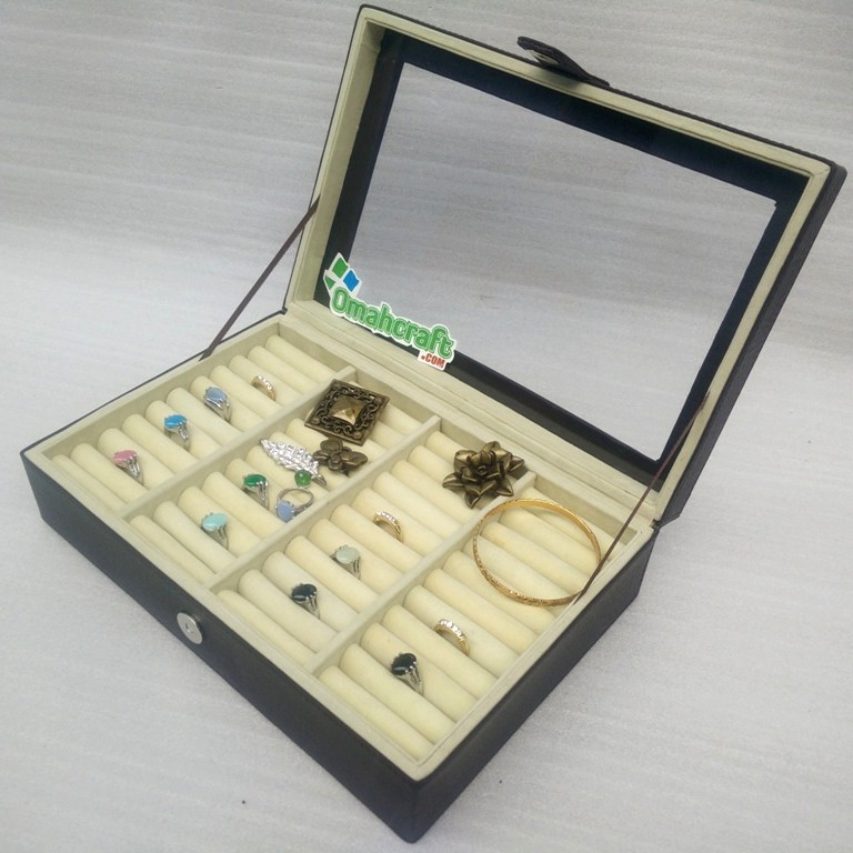 PROMO TERMURAH - Ring Boxes UNIVERSAL isi Banyak Kotak Tempat Cincin Emas dan Akik