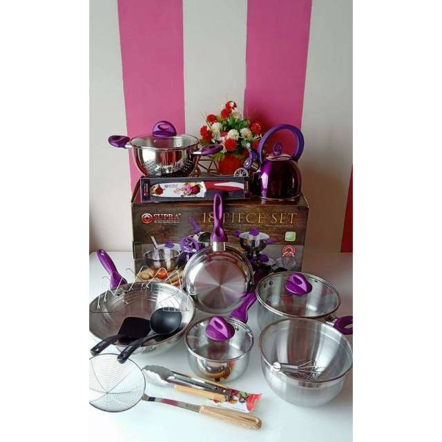 Supra 18set Cookware