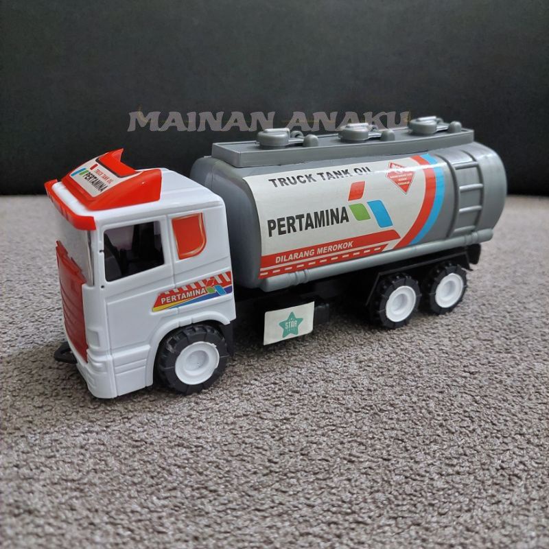 Mainan Mobil Truck Tangki Truck Minyak