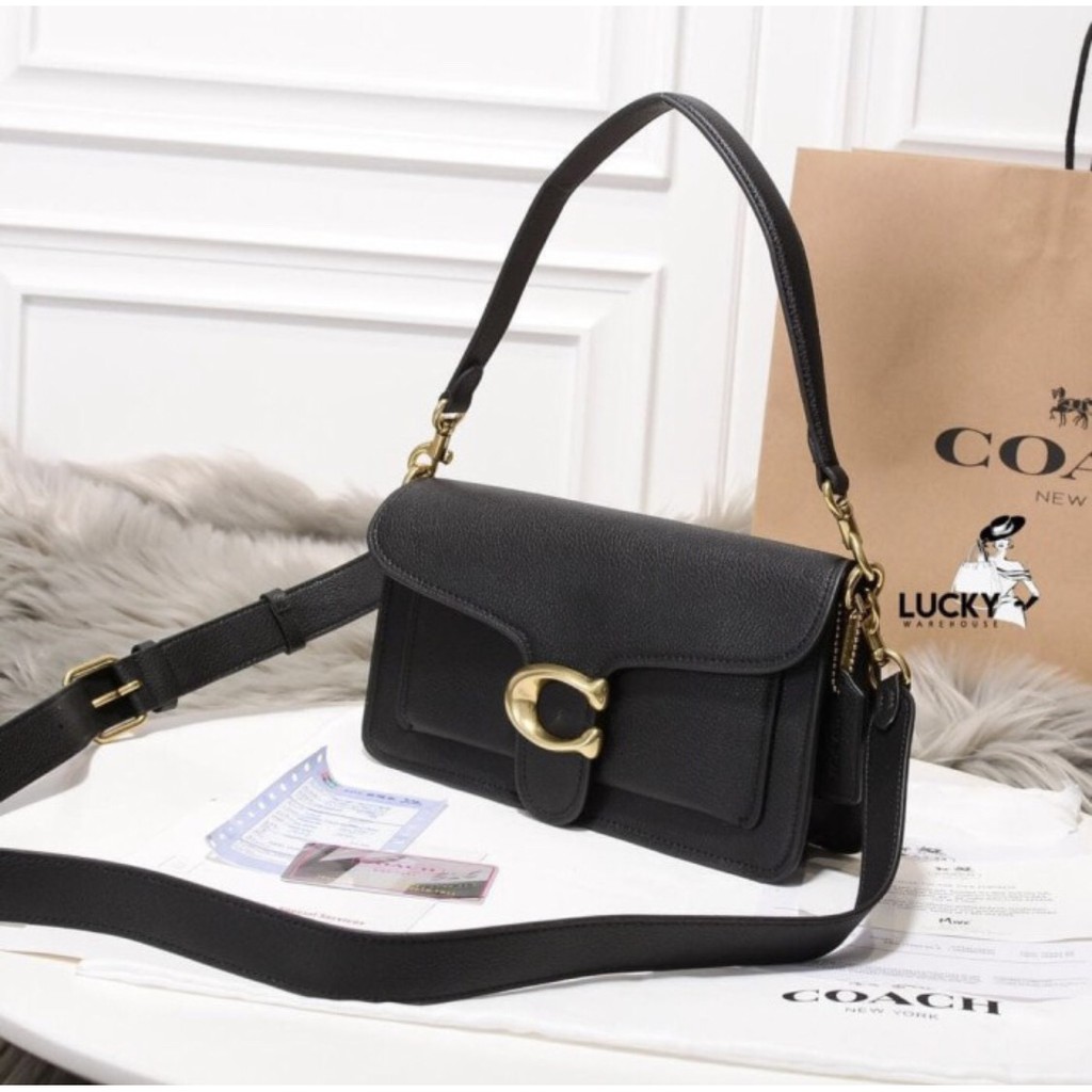 Coach Tabby Shoulder Bag 26 In Black - ORIGINAL 100%