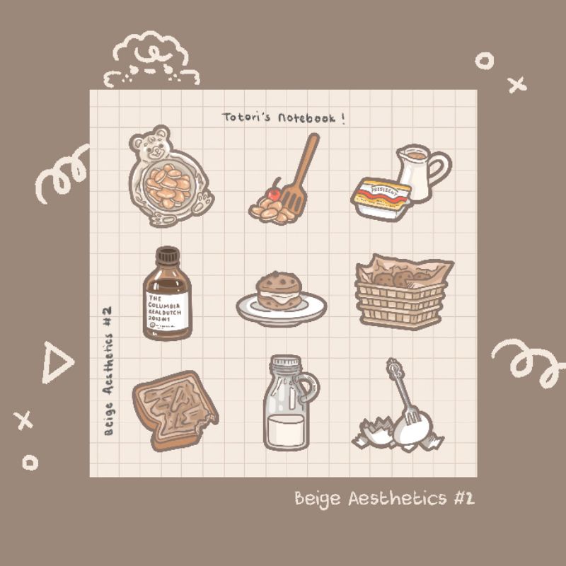 

Totori's Notebook! Beige Aesthetics #2