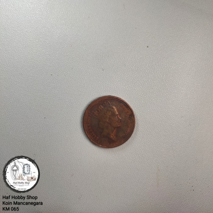 Koin Kuno One Peny Elizabeth 2 Tahun 1996