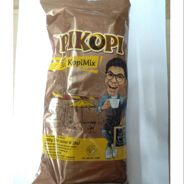 

Pikopi 3 in 1 kopi mix ( isi 10 sachet )