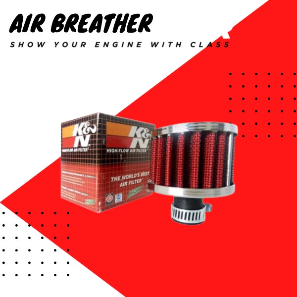 Jual Air Breather Racing K&N / Breather KNN Shopee Indonesia