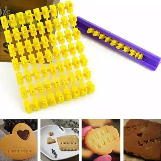 

Promo Terbatas - Cetakan Alphabet Dan Angka Untuk Cookies/Fondant