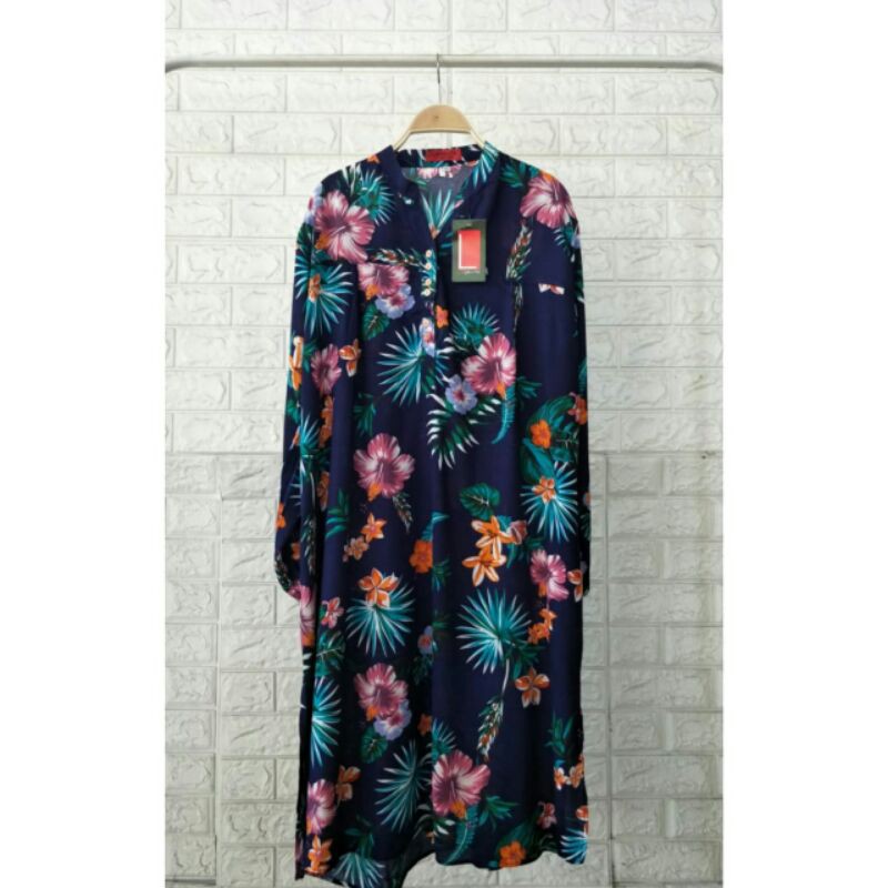 Tunik katun rayon motif 0024