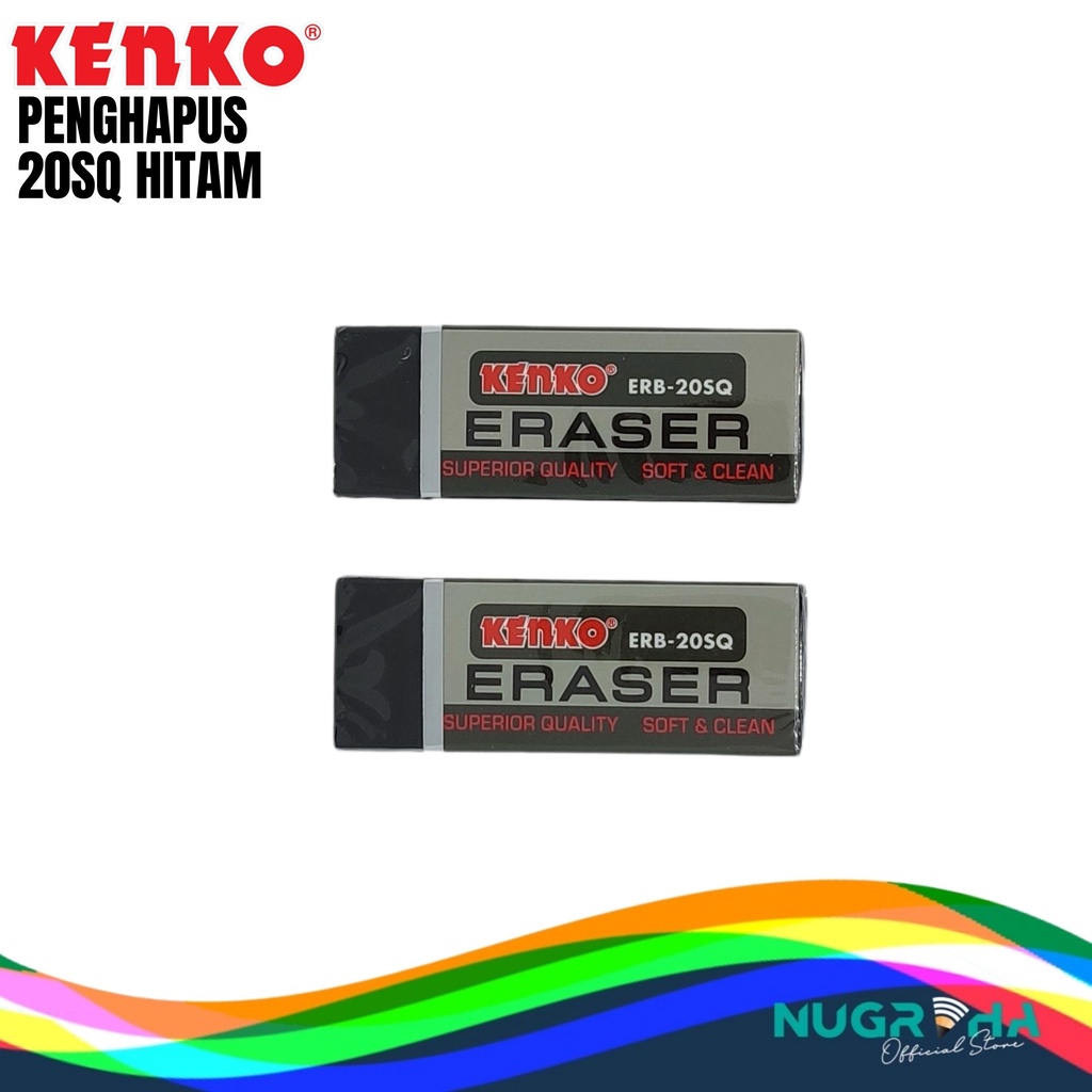 

PENGHAPUS HITAM KENKO 20SQ BESAR 1 PACK
