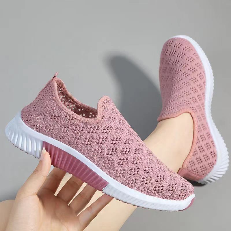 SHOEGALLERY LV0117 Sepatu Slip on Wanita/ Sepatu Running Wanita import