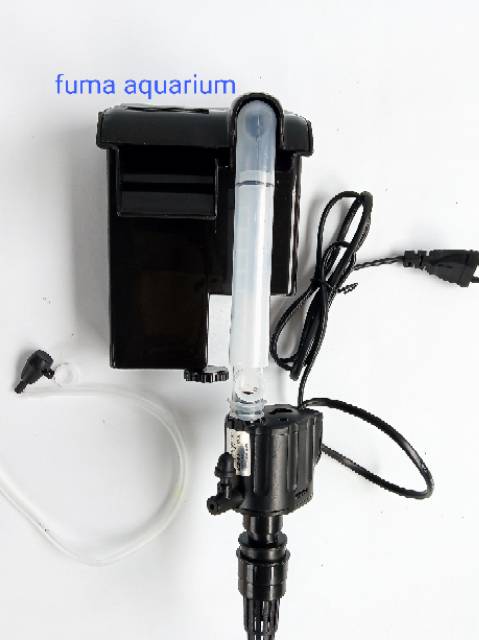 Sakkai pro SPA-502 Ultra Tipis Filter Gantung Aquarium Aquascape 3 in 1