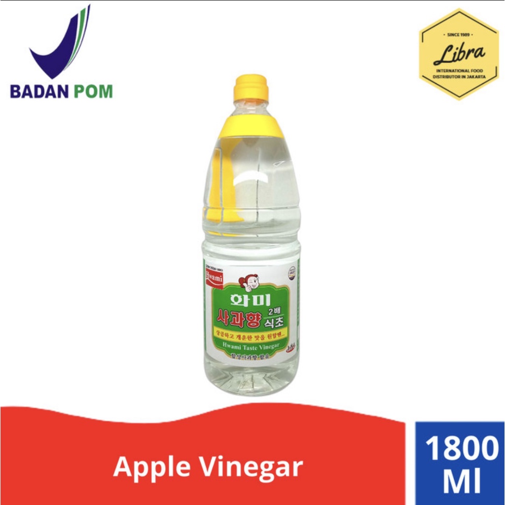 

Hwami Apple Vinegar/ Cuka Apple 1.8 L