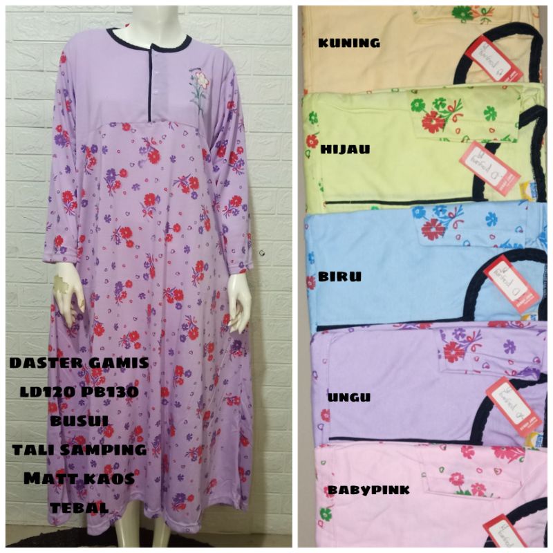 Daster Gamis Kaos Jumbo